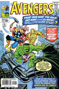 Cover for The Avengers (Marvel, 1999 series) #1 1/2