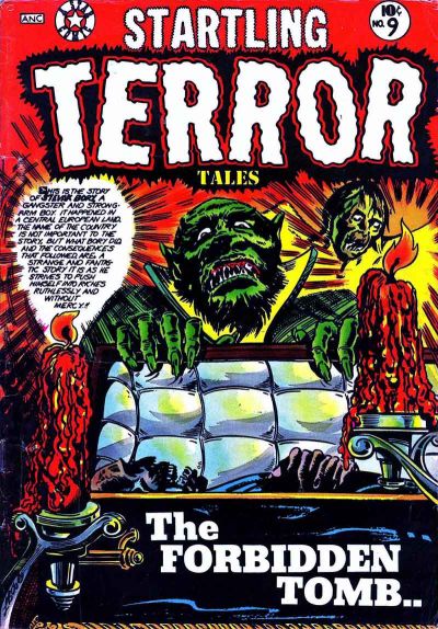 Cover for Startling Terror Tales (Star Publications, 1953 series) #9