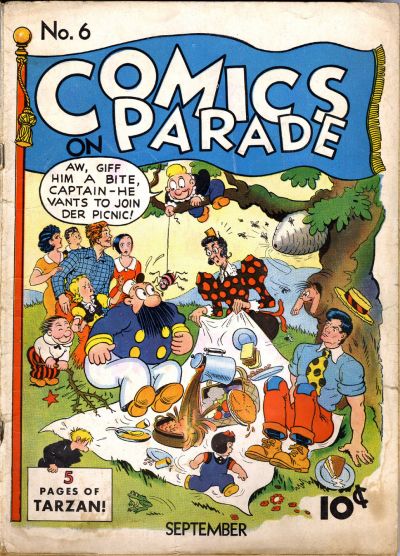 Cover for Comics on Parade (United Feature, 1938 series) #v1#6 (6)