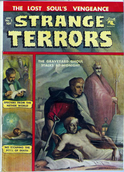 Cover for Strange Terrors (St. John, 1952 series) #5