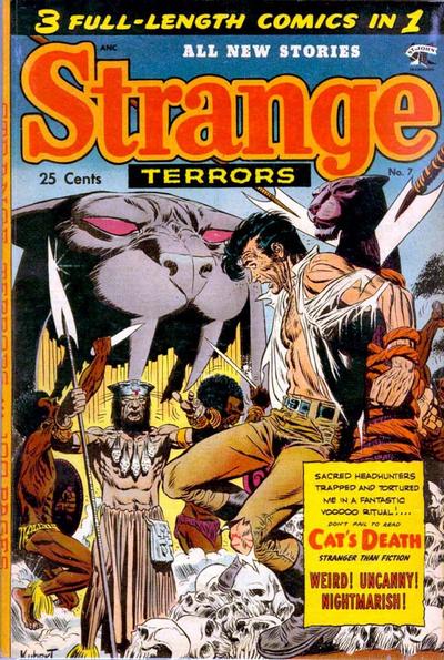 Cover for Strange Terrors (St. John, 1952 series) #7
