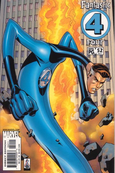 Cover for Fantastic Four (Marvel, 1998 series) #52 (481) [Direct Edition]