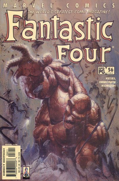 Cover for Fantastic Four (Marvel, 1998 series) #56 (485) [Direct Edition]