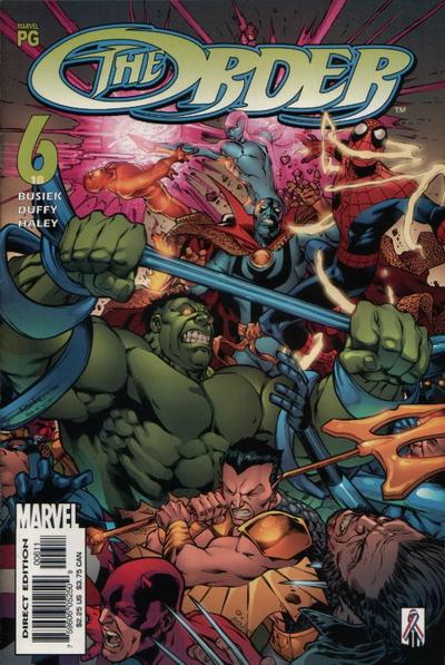 Cover for The Order (Marvel, 2002 series) #6 (18)