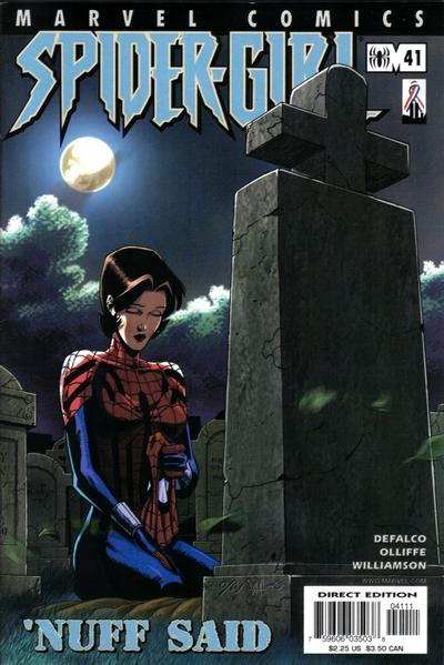 Cover for Spider-Girl (Marvel, 1998 series) #41 [Direct]