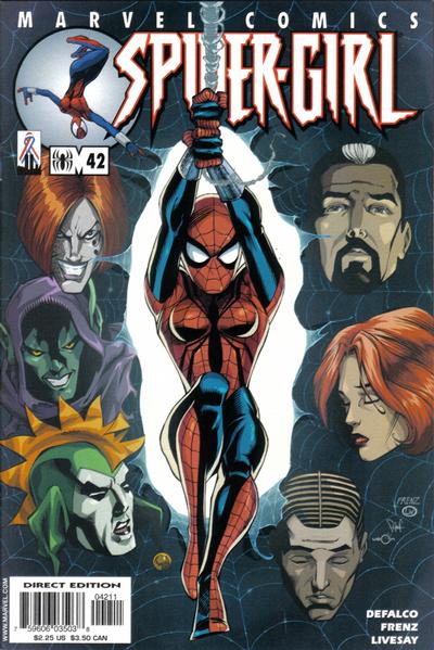 Cover for Spider-Girl (Marvel, 1998 series) #42 [Direct]