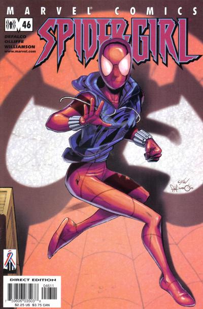 Cover for Spider-Girl (Marvel, 1998 series) #46 [Direct]