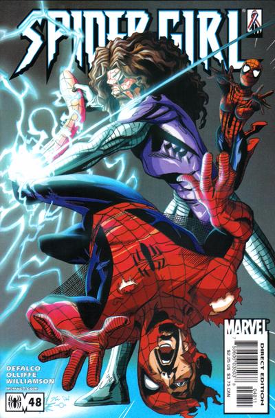 Cover for Spider-Girl (Marvel, 1998 series) #48 [Direct]