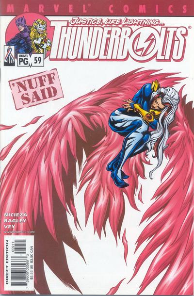 Cover for Thunderbolts (Marvel, 1997 series) #59