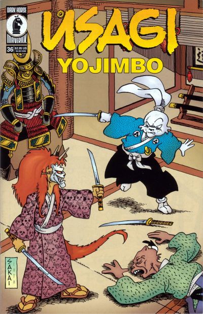 Cover for Usagi Yojimbo (Dark Horse, 1996 series) #36