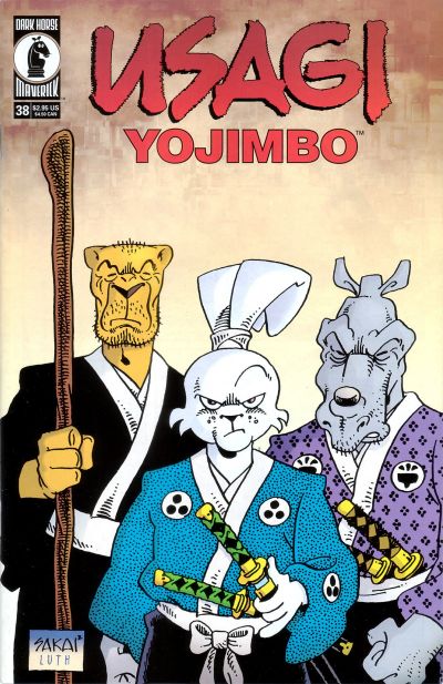 Cover for Usagi Yojimbo (Dark Horse, 1996 series) #38