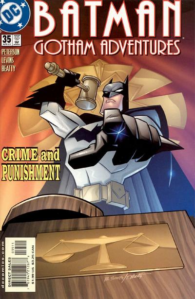 Cover for Batman: Gotham Adventures (DC, 1998 series) #35 [Direct Sales]