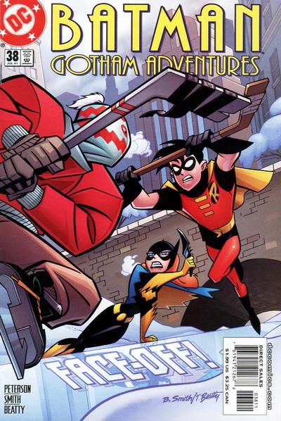 Cover for Batman: Gotham Adventures (DC, 1998 series) #38 [Direct Sales]