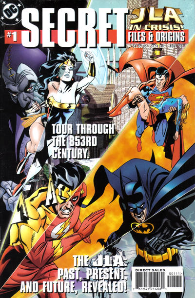 Cover for JLA in Crisis Secret Files (DC, 1998 series) #1