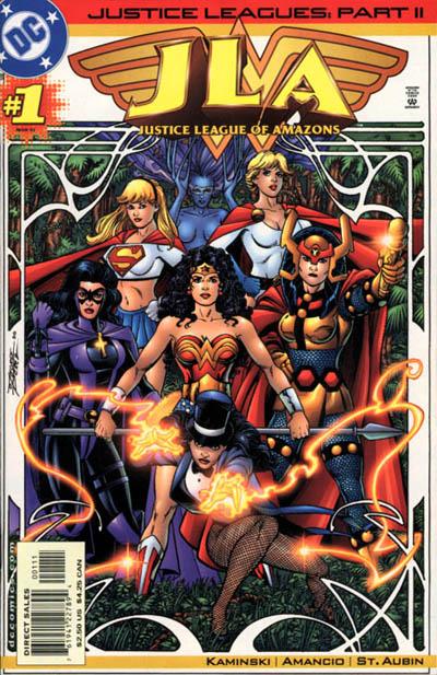 Cover for Justice Leagues: Justice League of Amazons (DC, 2001 series) #1 [Direct Sales]