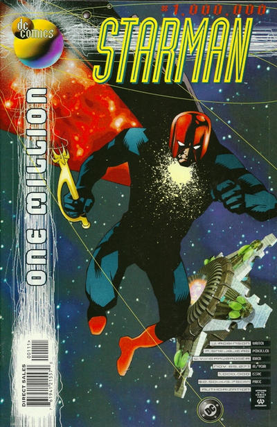 Cover for Starman (DC, 1994 series) #1,000,000 [Direct Sales]