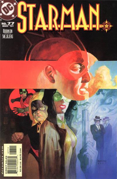 Cover for Starman (DC, 1994 series) #77