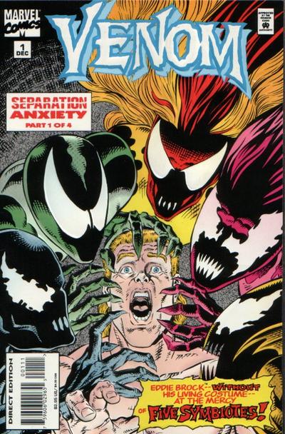 Cover for Venom: Separation Anxiety (Marvel, 1994 series) #1