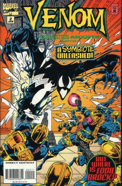 Cover for Venom: Separation Anxiety (Marvel, 1994 series) #2