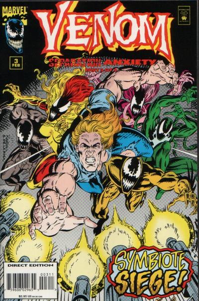 Cover for Venom: Separation Anxiety (Marvel, 1994 series) #3