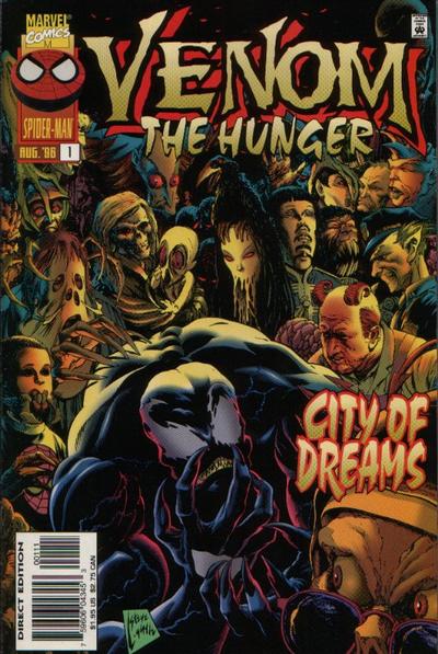 Cover for Venom: The Hunger (Marvel, 1996 series) #1 [Direct Edition]