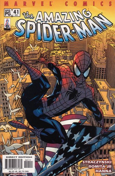 Cover for The Amazing Spider-Man (Marvel, 1999 series) #41 (482) [Direct Edition]