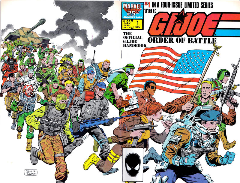 Cover for The G.I. Joe Order of Battle (Marvel, 1986 series) #1 [Direct]