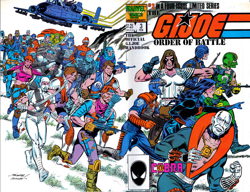 Cover for The G.I. Joe Order of Battle (Marvel, 1986 series) #3 [Direct]