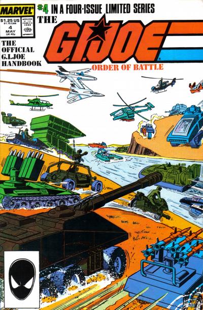 Cover for The G.I. Joe Order of Battle (Marvel, 1986 series) #4 [Direct]