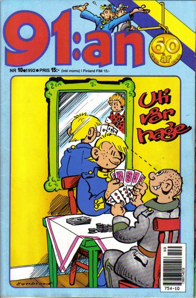 Cover for 91:an (Semic, 1966 series) #10/1992
