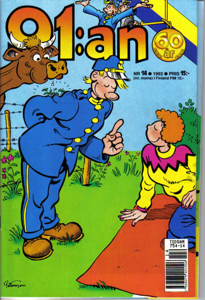 Cover for 91:an (Semic, 1966 series) #14/1992
