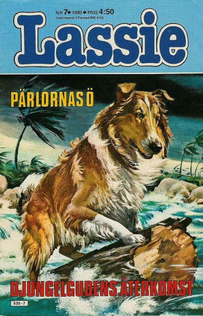 Cover for Lassie (Semic, 1980 series) #7/1980