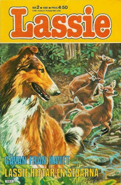 Cover for Lassie (Semic, 1980 series) #2/1981