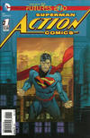 Cover Thumbnail for Action Comics: Futures End (2014 series) #1 [3-D Motion Cover]