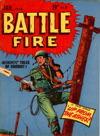 Cover Thumbnail for Battle Fire (Magazine Management, 1955 series) #2