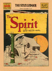 Cover Thumbnail for The Spirit (Register and Tribune Syndicate, 1940 series) #12/14/1941 [Newark NJ Star Ledger edition]