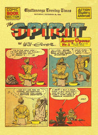Cover for The Spirit (Register and Tribune Syndicate, 1940 series) #12/21/1941 [Chattanooga TN Evening Times edition]