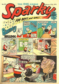 Cover Thumbnail for Sparky (D.C. Thomson, 1965 series) #319