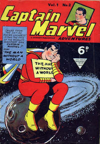 Cover Thumbnail for Captain Marvel [Captain Marvel Adventures] (L. Miller & Son, 1953 series) #v1#2