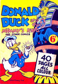 Cover Thumbnail for Donald Duck and the Mummy's Ring (Ayers & James, 1944 ? series) 