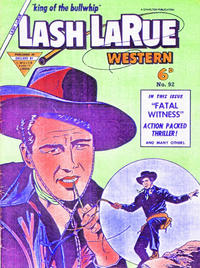 Cover Thumbnail for Lash Larue Western (L. Miller & Son, 1950 series) #92