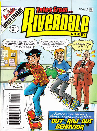 Cover for Tales from Riverdale Digest (Archie, 2005 series) #21 [Direct Edition]