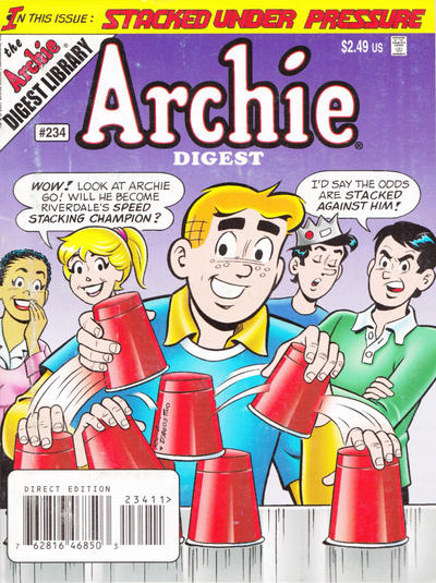 Cover for Archie Comics Digest (Archie, 1973 series) #234 [Direct Edition]