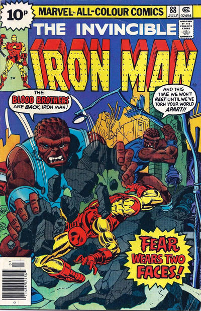 Cover for Iron Man (Marvel, 1968 series) #88 [British]