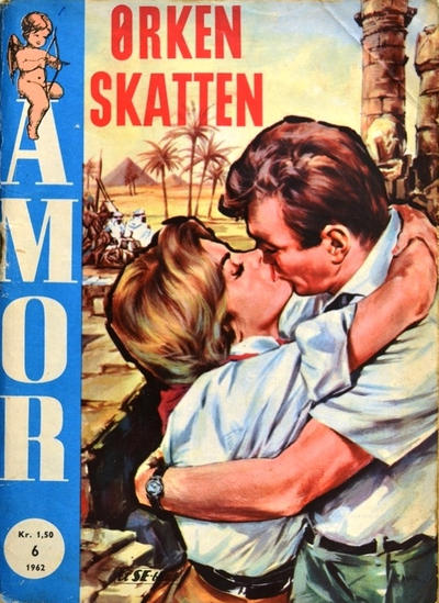 Cover for Amor (Serieforlaget / Se-Bladene / Stabenfeldt, 1961 series) #6/1962