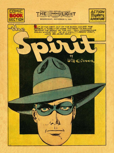 Cover for The Spirit (Register and Tribune Syndicate, 1940 series) #11/2/1941 [San Antonio Light edition]