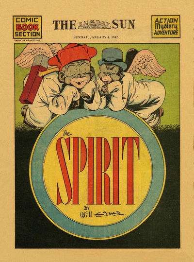 Cover for The Spirit (Register and Tribune Syndicate, 1940 series) #1/4/1942 [Baltimore Sun edition]