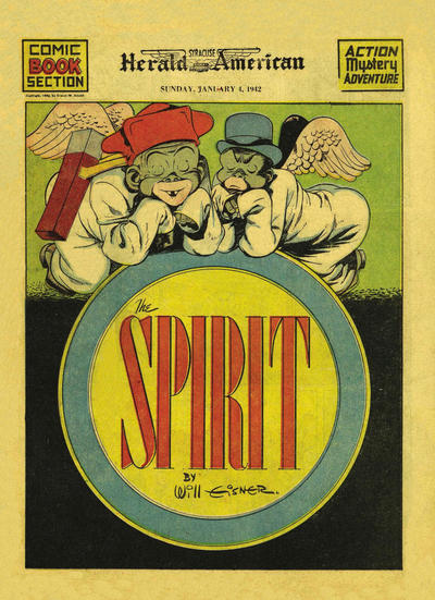 Cover for The Spirit (Register and Tribune Syndicate, 1940 series) #1/4/1942 [Syracuse NY Herald American edition]