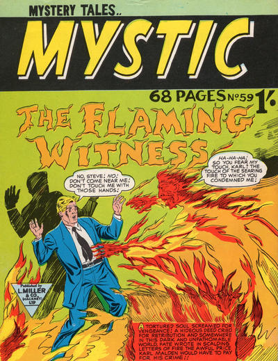 Cover for Mystic (L. Miller & Son, 1960 series) #59