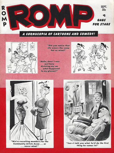 Cover for Romp (Marvel, 1960 series) #September 1961